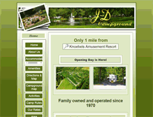 Tablet Screenshot of j-dcampground.com